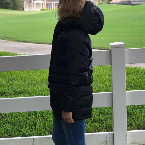 Converse 🔥SALE!🔥 Iridescent Sideline Down Jacket Black Women's Size S XS - Picture 4 of 9